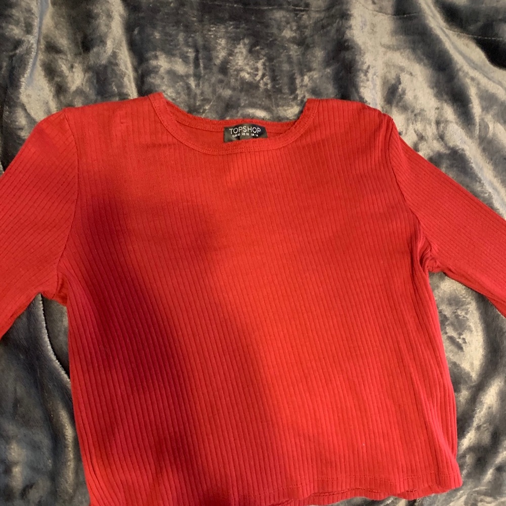 Topshop long sleeve shirt